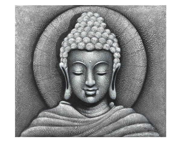 Restru Art - Silver Shining Budha